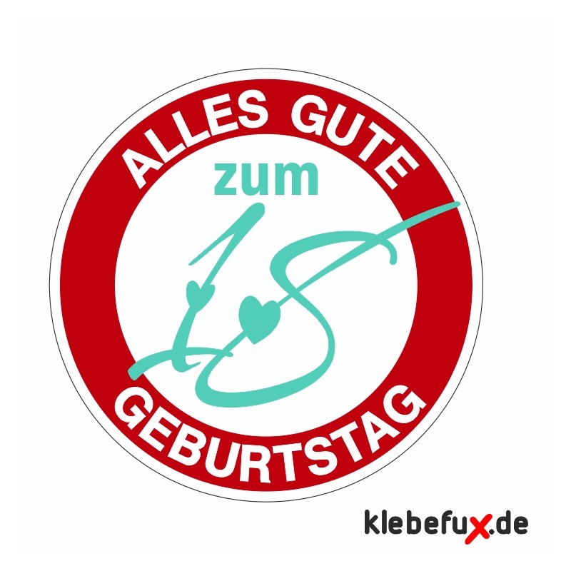 Alles Gute Zum Geburtstag Klebefux