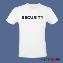 T-Shirt Security (weiß)