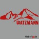 Watzmann Aufkleber 2