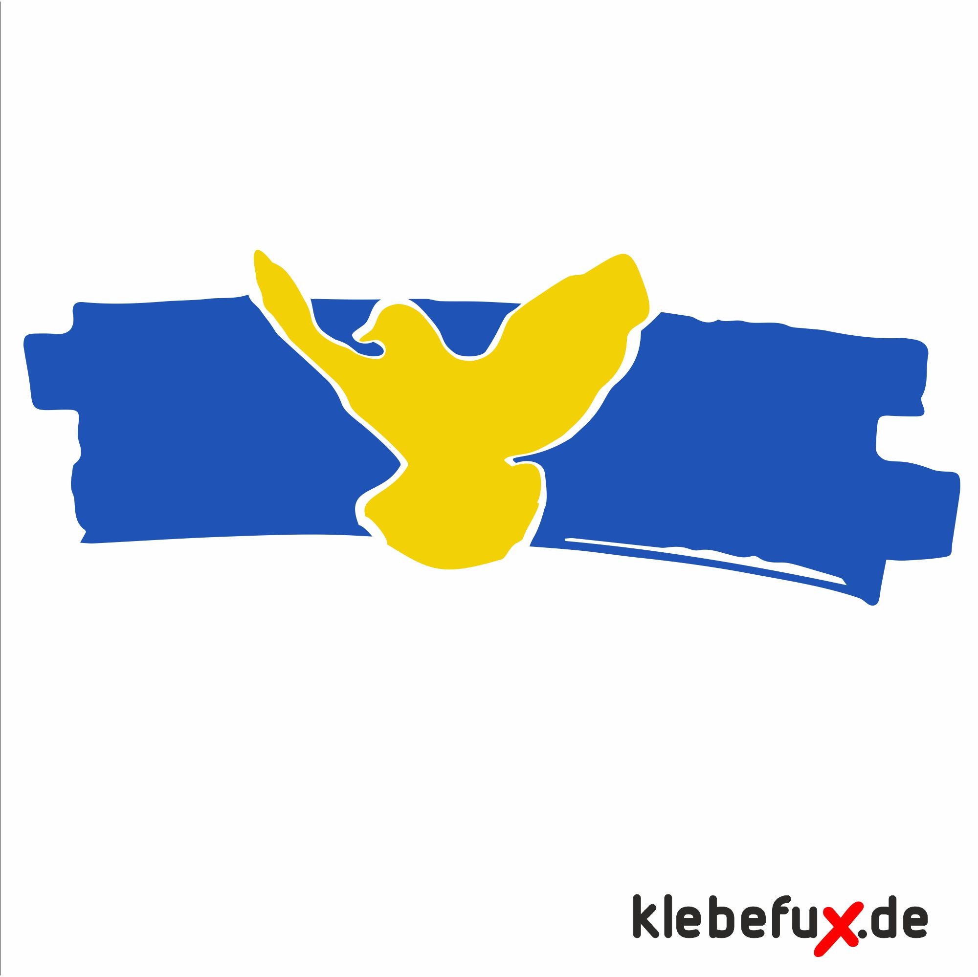 Ukraine mit Friedenstaube
