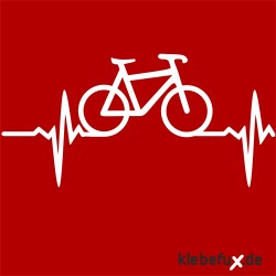 Herzschlag mit Fahrrad