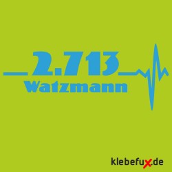 Aufkleber Watzmann - 2713m