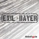 Aufkleber Exil - Bayer