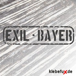 Aufkleber Exil - Bayer