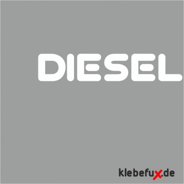 Aufkleber Diesel