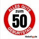 Alles Gute zum 50 Geburtstag