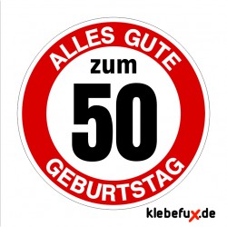 Alles Gute zum 50 Geburtstag