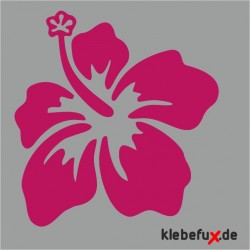 Aufkleber Hibiskus