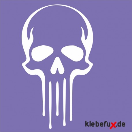 Aufkleber Totenkopf