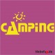 Aufkleber Camping