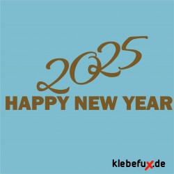 Aufkleber Happy New Year