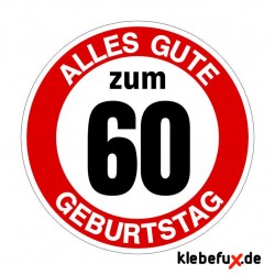 Alles Gute zum 60 Geburtstag