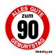 Alles Gute zum 90 Geburtstag