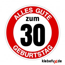 Alles Gute zum 30 Geburtstag