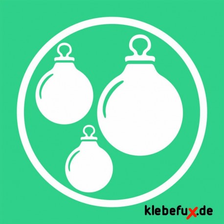 Aufkleber Weihnachtsfensterbilder auch in Übergrößen