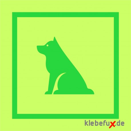 Aufkleber Hund