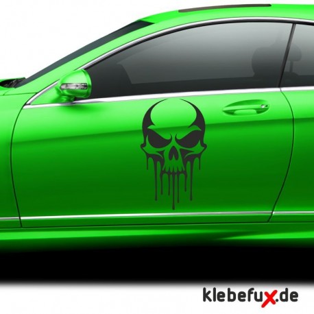 Aufkleber Totenkopf