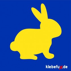 Aufkleber Hase