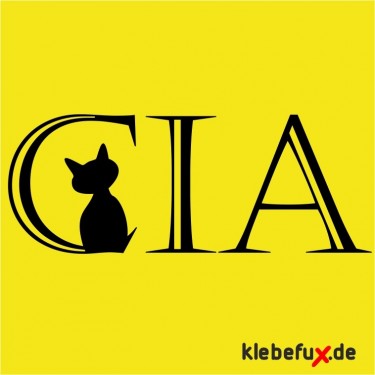 Aufkleber Cats Intelligence Agency