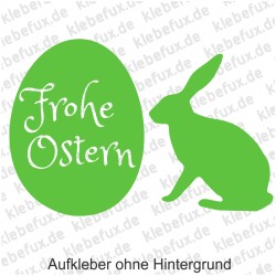 Aufkleber Frohe Ostern Nr. 4