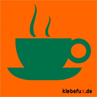 Aufkleber "Tasse"