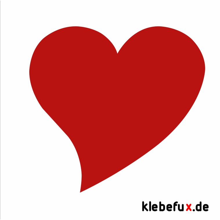 Rote Herz-Aufkleber 28x28mm | 60 Stück, Selbstklebend | Für Umschläge, Hochzeit, Geschenke