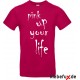 Textil "pink up your life"